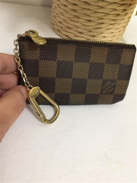 louis vuitton jumbo key pouch|authentic louis vuitton keychain.